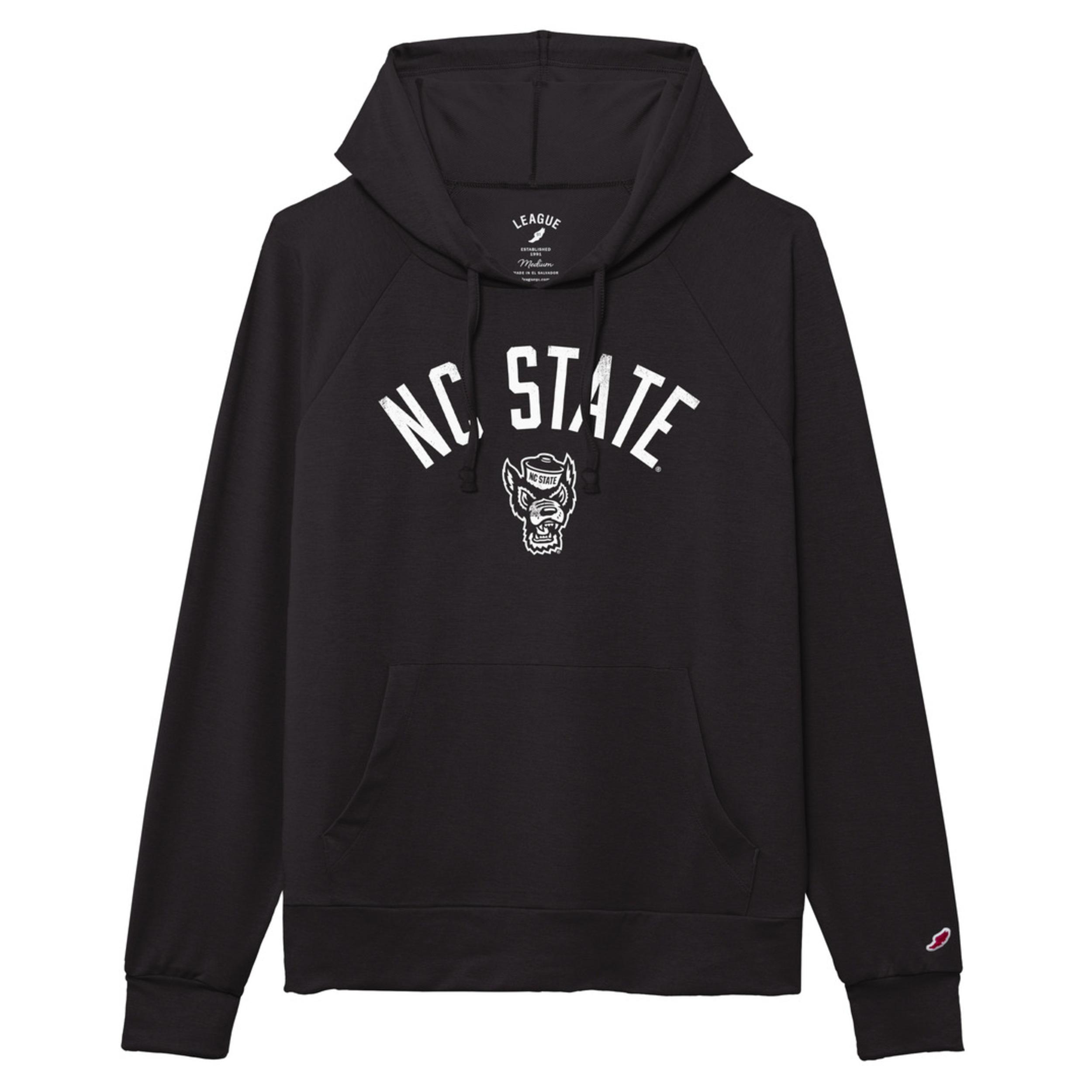 売れ筋商品|||コロシアム パーカー・スウェットシャツ アウター レディース Men's Black NC State Wolfpack Lace-Up 4.0 Pullover Hoodie Black North Carolina State Wolfpack Sweatshirts in North Carolina